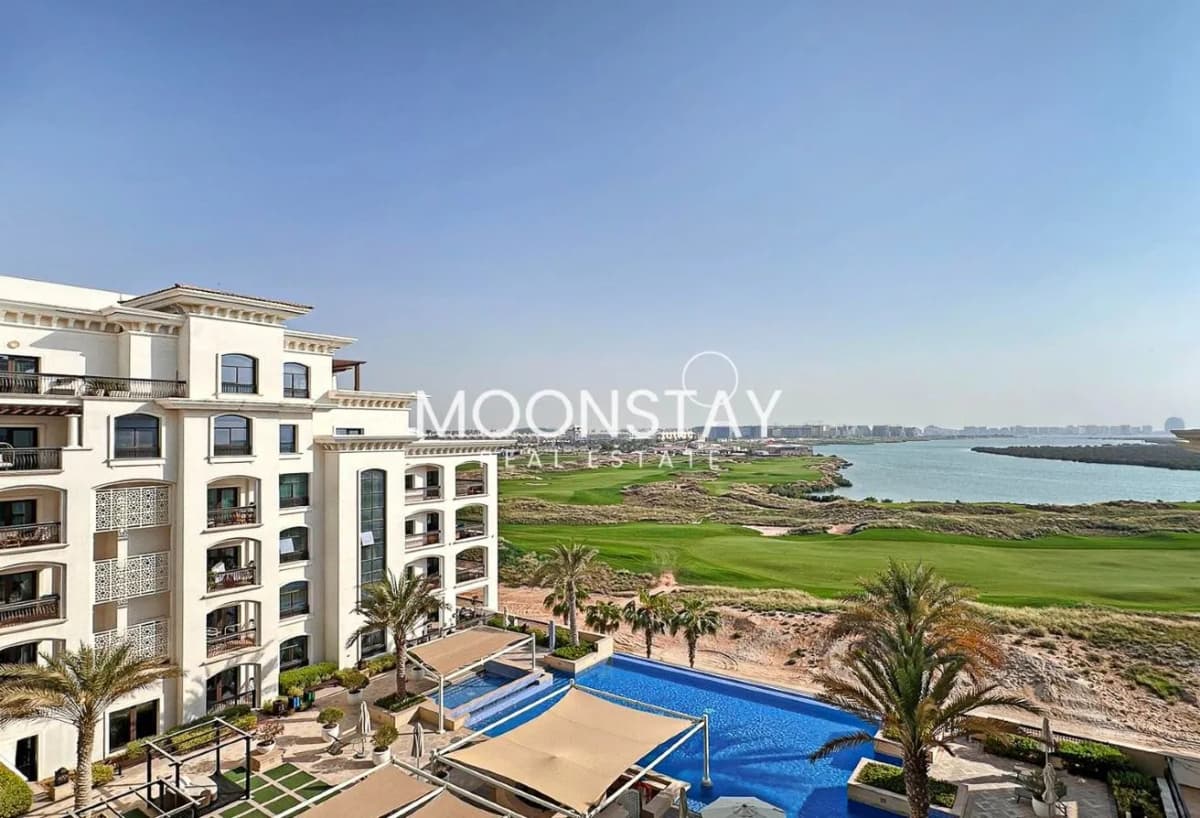 Apartment in Yas | Mid-Floor | Full Golf View | Perfect Unit