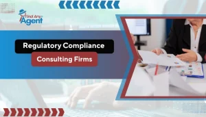 A professional workspace scene featuring document review and analysis, illustrating the audit and oversight capabilities of FindAnyAgent within the landscape of Regulatory Compliance Consulting Firms.