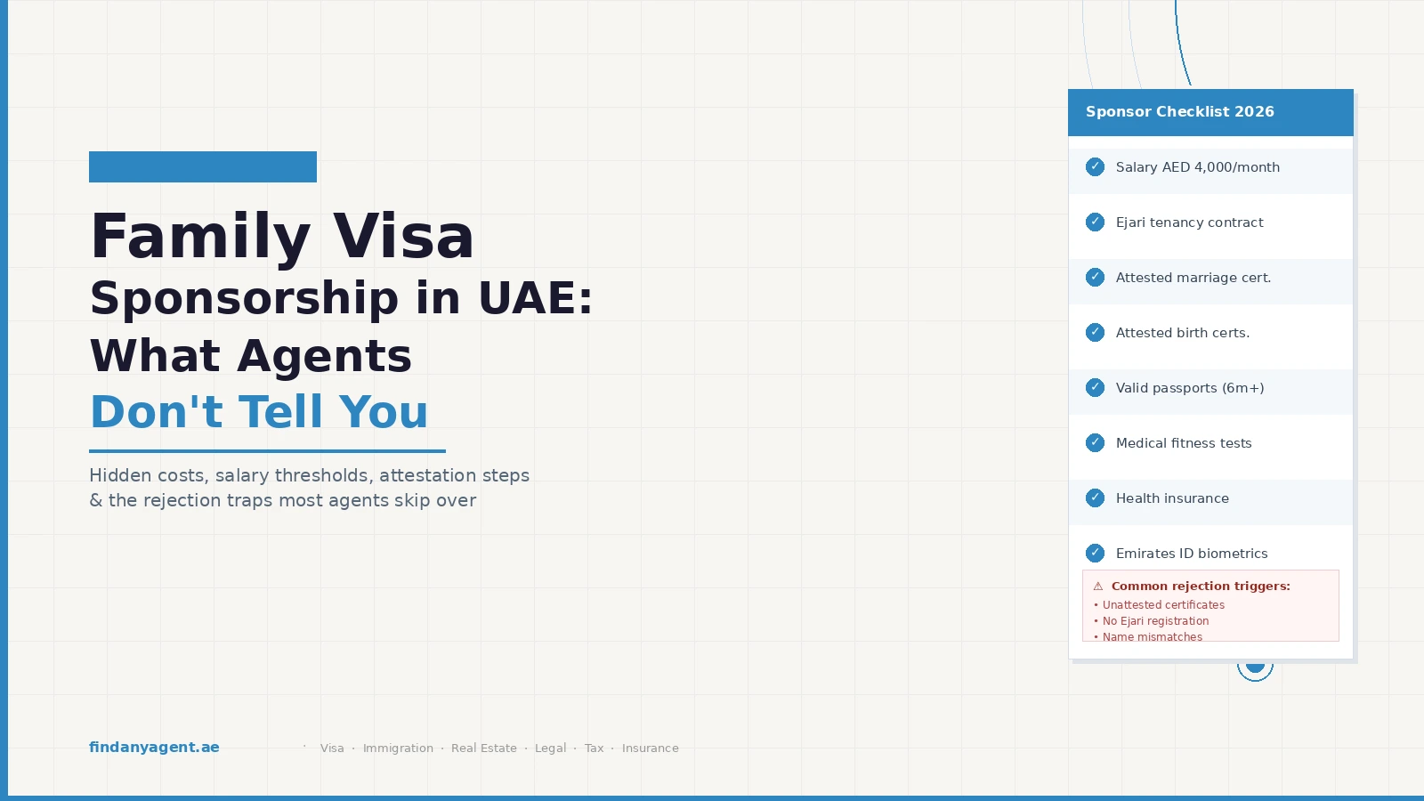 family visa sponsorship in UAE