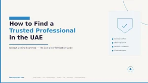 how to find a trusted professional in the UAE